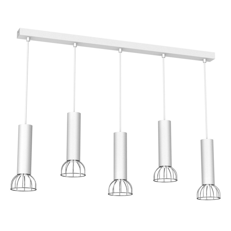 Lampa Wisząca DANTE SILVER 5xGU10 MLP7367