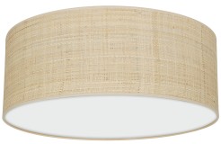 Lampa sufitowa MARSHALL WHITE / RATTAN 2xE27 MLP7487