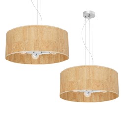 Lampa wisząca CORK White/Cork 3xE27 MLP7523