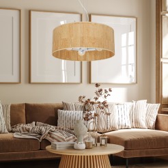 Lampa wisząca CORK White/Cork 3xE27 MLP7523