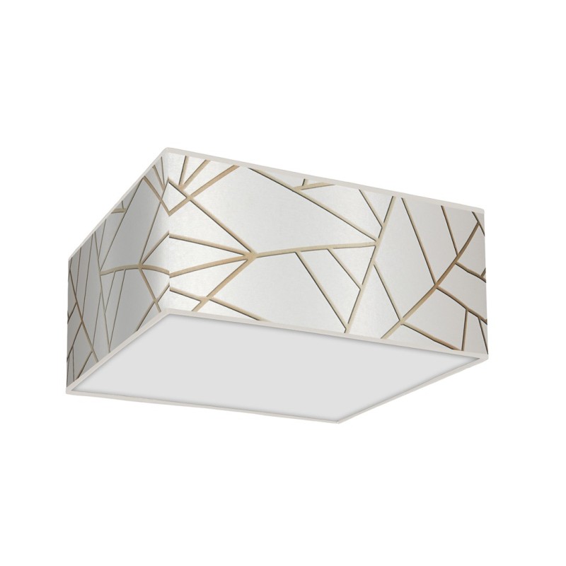 Lampa sufitowa ZIGGY WHITE White/Gold 2xE27 MLP7563