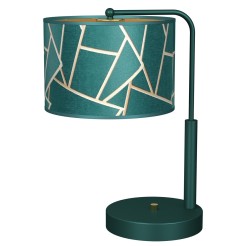 Lampka nocna ZIGGY GREEN Gold/Bottle green  1xE27 MLP7581