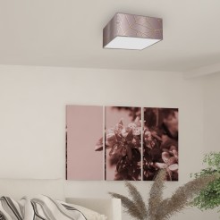 Lampa sufitowa ZIGGY PINK Gold/Pink 1xE27 MLP7588