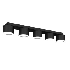 Lampa sufitowa DIXIE Black  5xGX53 MLP7547