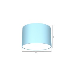 Lampa sufitowa DIXIE Blue/White  1xGX53 MLP7548