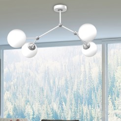 Lampa sufitowa JOY WHITE 4xE14 MLP7533