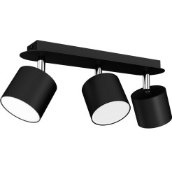 Lampa sufitowa DIXIE BLACK 3xGX53 MLP7601