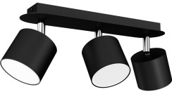 Lampa sufitowa DIXIE BLACK 3xGX53 MLP7601