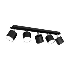 Lampa sufitowa DIXIE BLACK 5xGX53 MLP7603