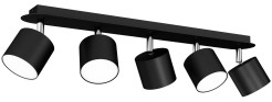 Lampa sufitowa DIXIE BLACK 5xGX53 MLP7603