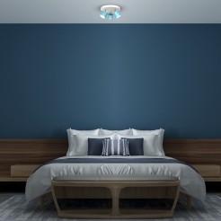 Lampa sufitowa DIXIE BLUE 3xGX53 MLP7607