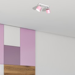 Lampa sufitowa DIXIE PINK 2xGX53 MLP7610