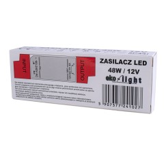 ZASILACZ LED 48W IP20 EKZAS558