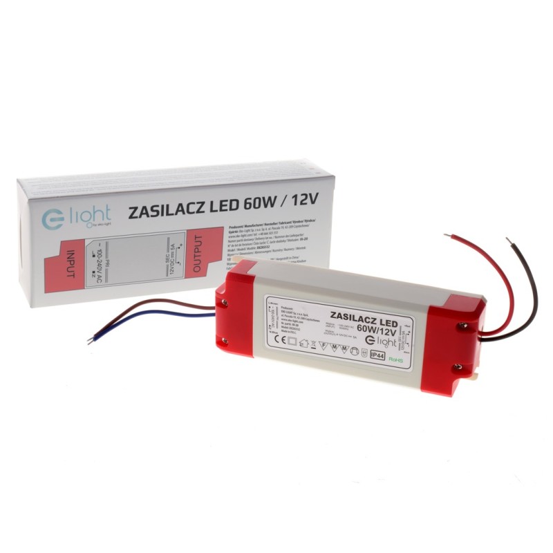 ZASILACZ LED 60W IP20 EKZAS559