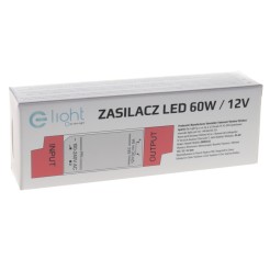 ZASILACZ LED 60W IP20 EKZAS559