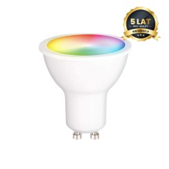 Żarówka LED Wi-FI GU10 5W Smart Tuya RGB+CCT+DIM EKSM6673