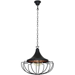 LAMPA WISZĄCA DANTON II BLACK 902G1_1