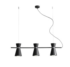 LAMPA WISZĄCA KEDAR 3 BLACK 989E_1