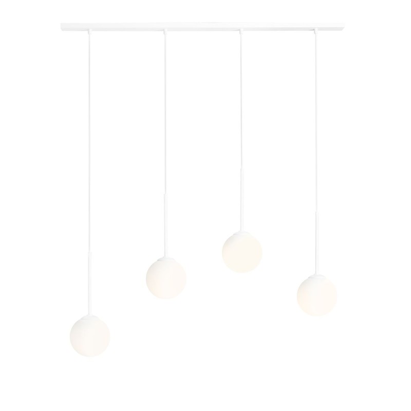 LAMPA WISZĄCA BOSSO 4 WHITE 1087L