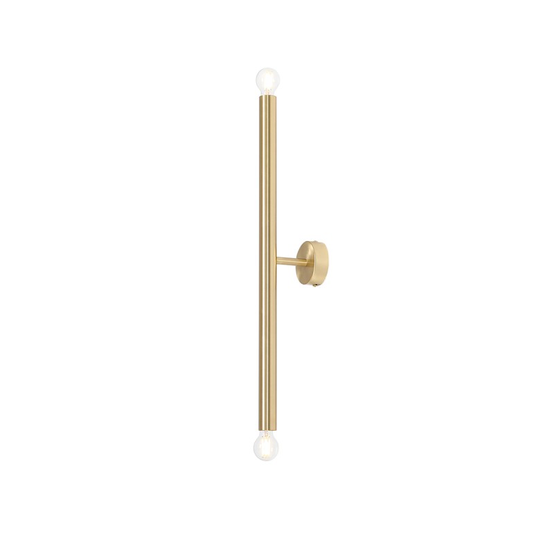 KINKIET TUBO 2 BRASS S 1072D40_S