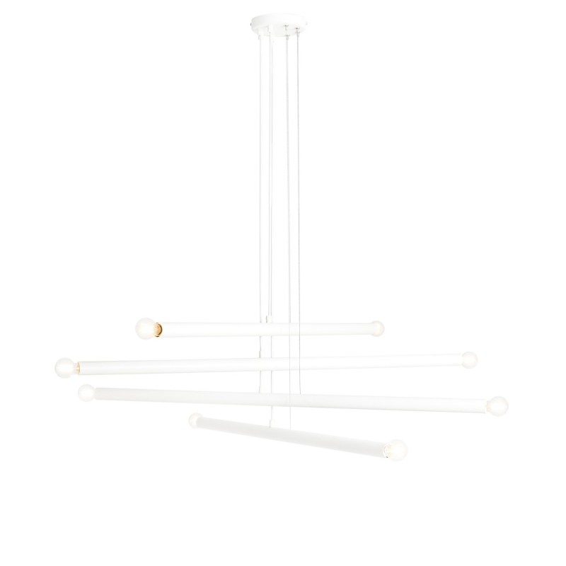 LAMPA WISZĄCA TUBO 8 WHITE 1072P