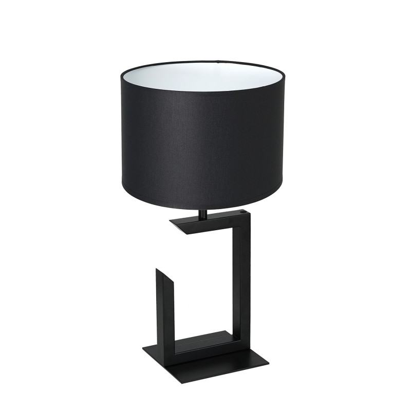 lampka gab.  H 450 black, cylinder black shade 3402