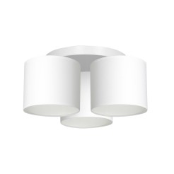 plafon  white, cylinder shade white 3 3424