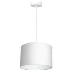 żyrandol  white, cylinder shade dia 250, h 170 white 1 3427