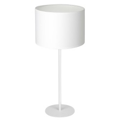 lampka gab.  H 58 white, cylinder shade dia 250, h 170 white 1 3433