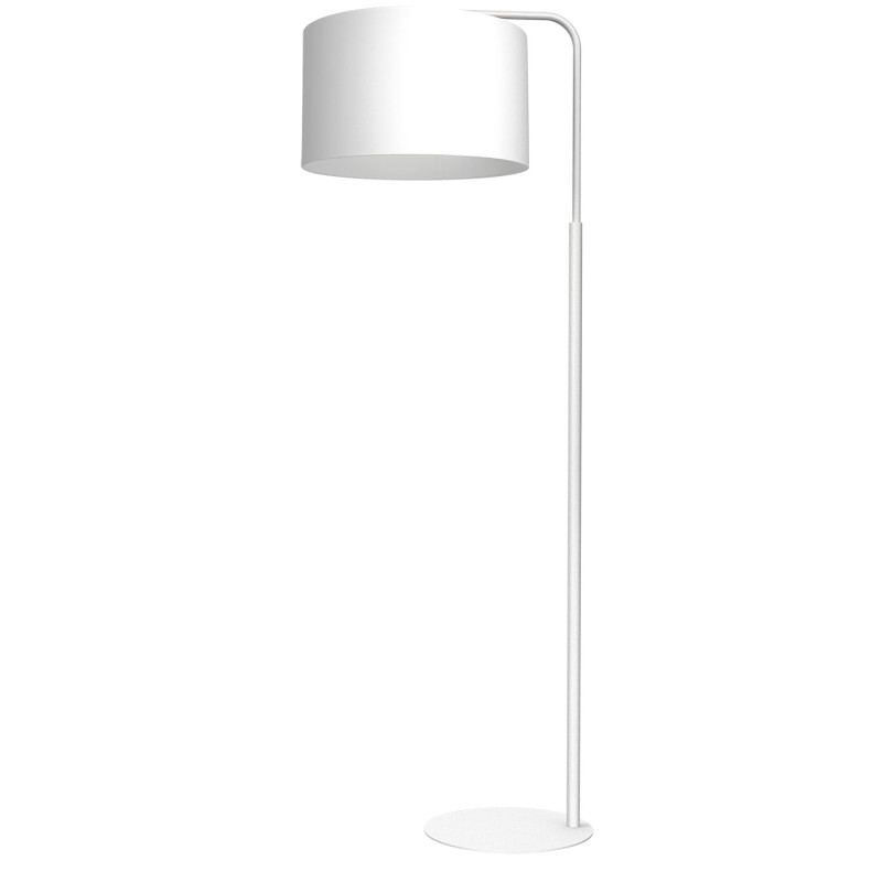 lampa podł.  ramię, white, cylinder shade dia 400, h 250 white 1 3435