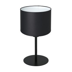 lampka gab.  H 34 black, cylinder shade dia 180, h 150 black 1 3477