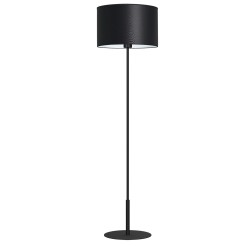 lampa podł.  prosta, black, cylinder shade dia 400, h 250 black 1 3479