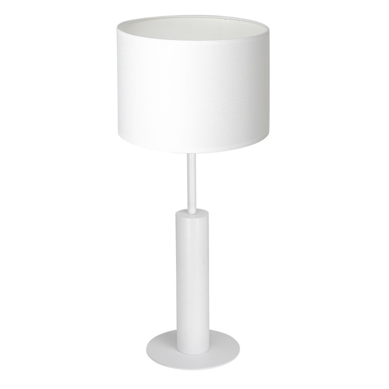 lampka gab. round column short, 1xE27 white/white cylinder shade 2936 3675