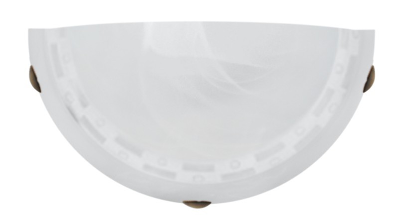 MILEA LAMPA SUFITOWA PLAFON 1/2 1X60W E27 11-59956