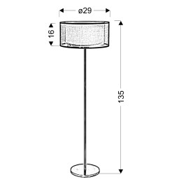 SOLO LAMPA PODŁOGOWA 3X40W E14 CHROM 51-27903