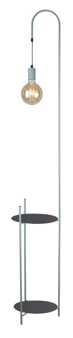 WALK LAMPA PODŁOGOWA CZARNY+ZIELONY 1X40W E27 51-00033