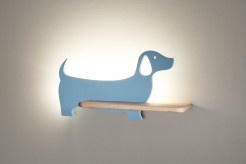 DOG LAMPA KINKIET 5 LED 4000K IQ KIDS NIEBIESKI 21-02976