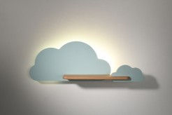 LAMPA CLOUD KINKIET ŚCIENNY 5W LED IQ KIDS NIEBIESKI 21-75581