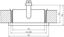 OPRAWA SCHODOWA MS-08 SR+KR G4 STALOWY Z/KR 2287603