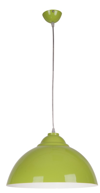 UNI LAMPA WISZĄCA 38 1X60W E27 ZIELONY 31-13286