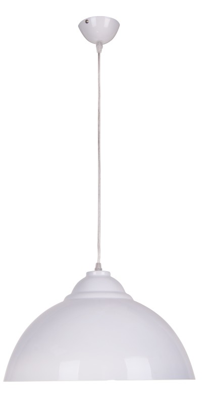 UNI LAMPA WISZĄCA 38 1X60W E27 BIAŁY 31-13323