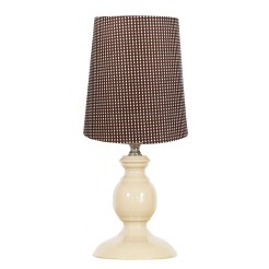 LAMPKA SPINEL 1X40W E14 BRĄZOWY 41-64110