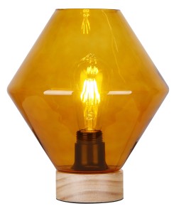 LAMPKA KARO GABINETOWA 1X60W E27 POMARAŃCZOWY 41-78193