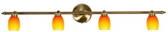 LAMPA OLIVIA LISTWA 4X40W G9 PATYNA 94-73290