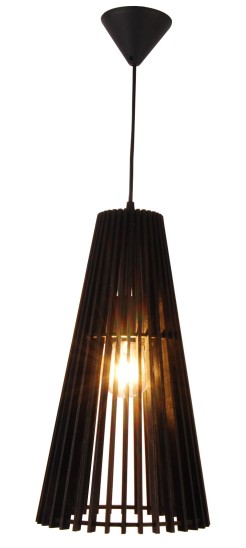 LAMPA WISZĄCA OSAKA 1 CZARNY 50101031