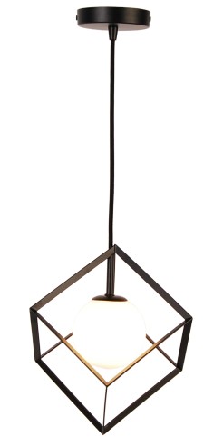 LAMPA WISZĄCA WEERT 1 CZARNY ZŁOTY 115x15x15 50101045