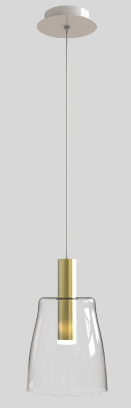 LAMPA WISZĄCA MODENA 1 ZŁOTY 140x15x15 50133069