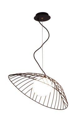 LAMPA WISZACA INAGI 1 CZARNY 50101083