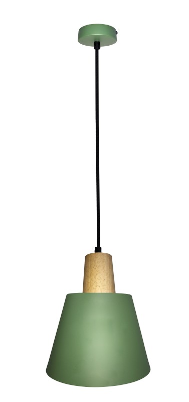 LAMPA WISZĄCA FARO 1 ZIELONY 50101260