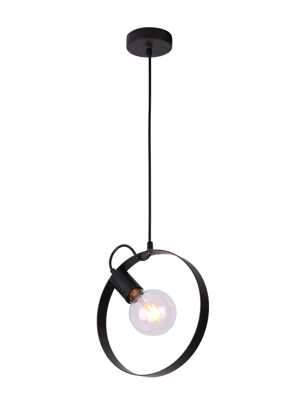 LAMPA WISZĄCA NEXO 1 CZARNY 50101199